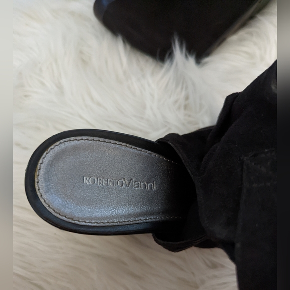 Women's Bootie Sandal Heels - Picture 4 of 10